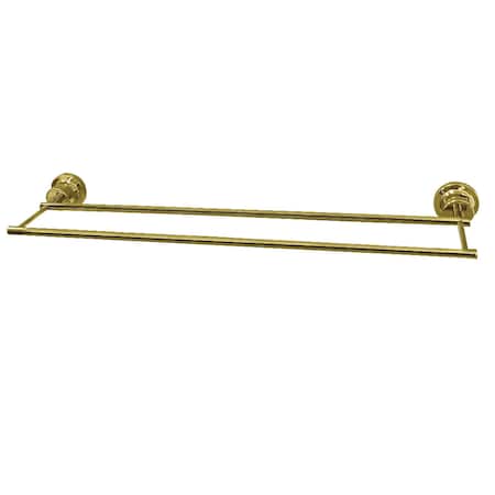 Kingston Brass BAH821330PB Concord 30" Double Towel Bar, Polished Brass BAH821330PB